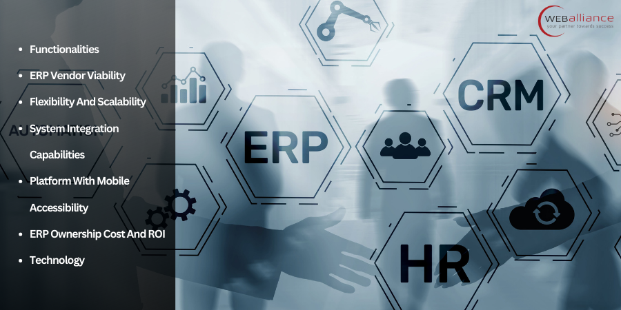 Things to look for in ERP selection