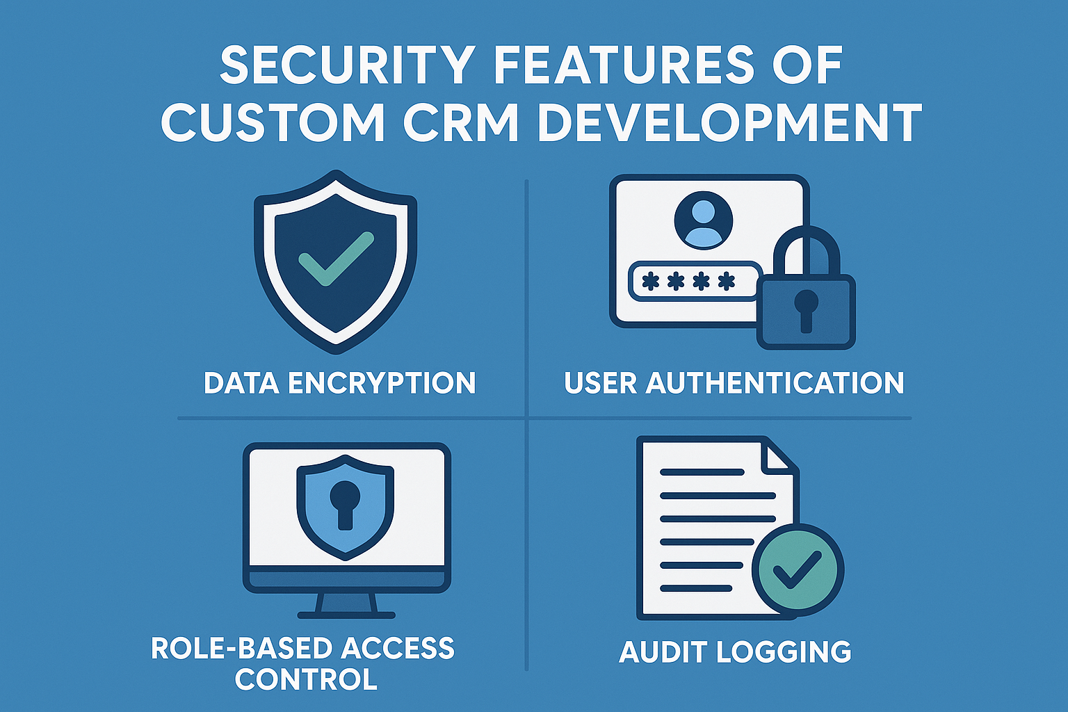 Security Features of Custom CRM Development
